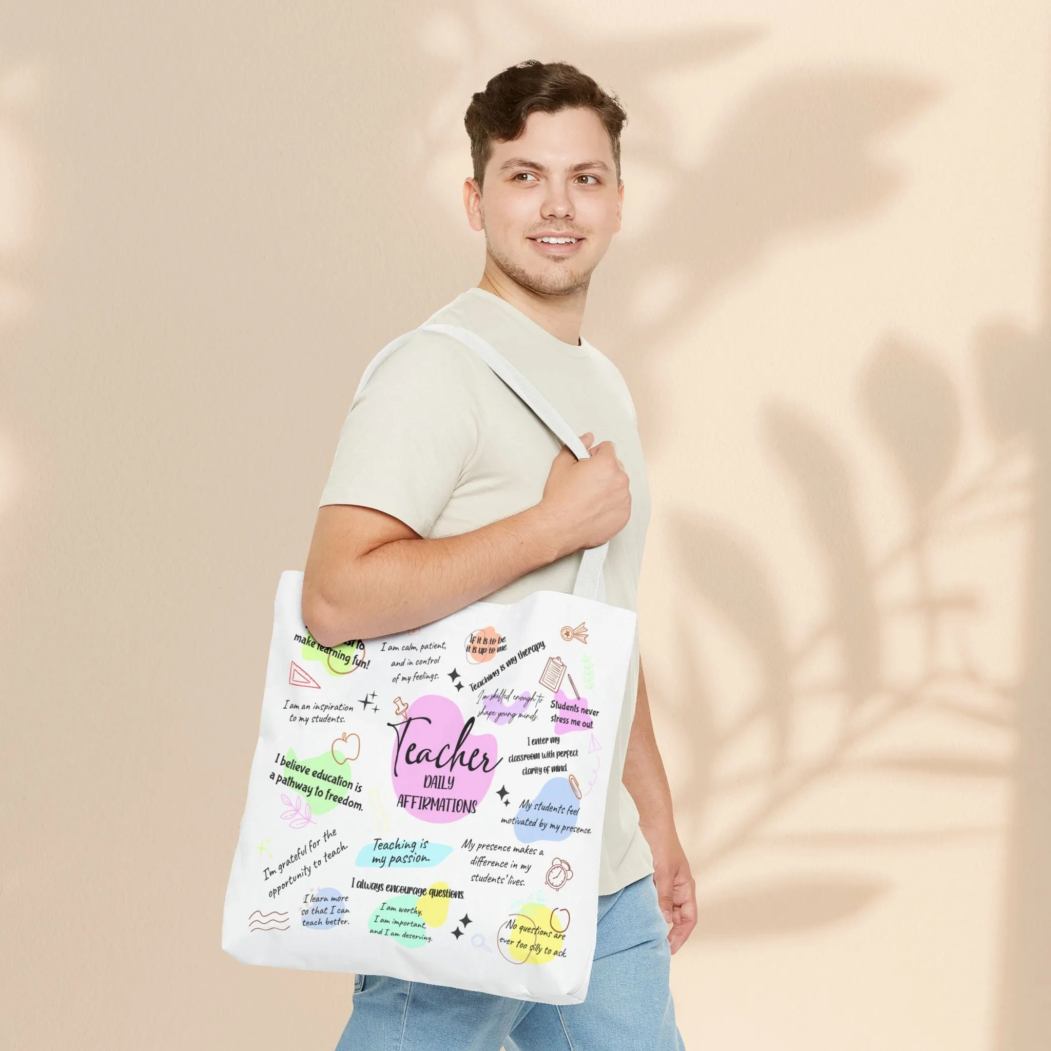 Tote Bag  - Teacher Daily Affirmations