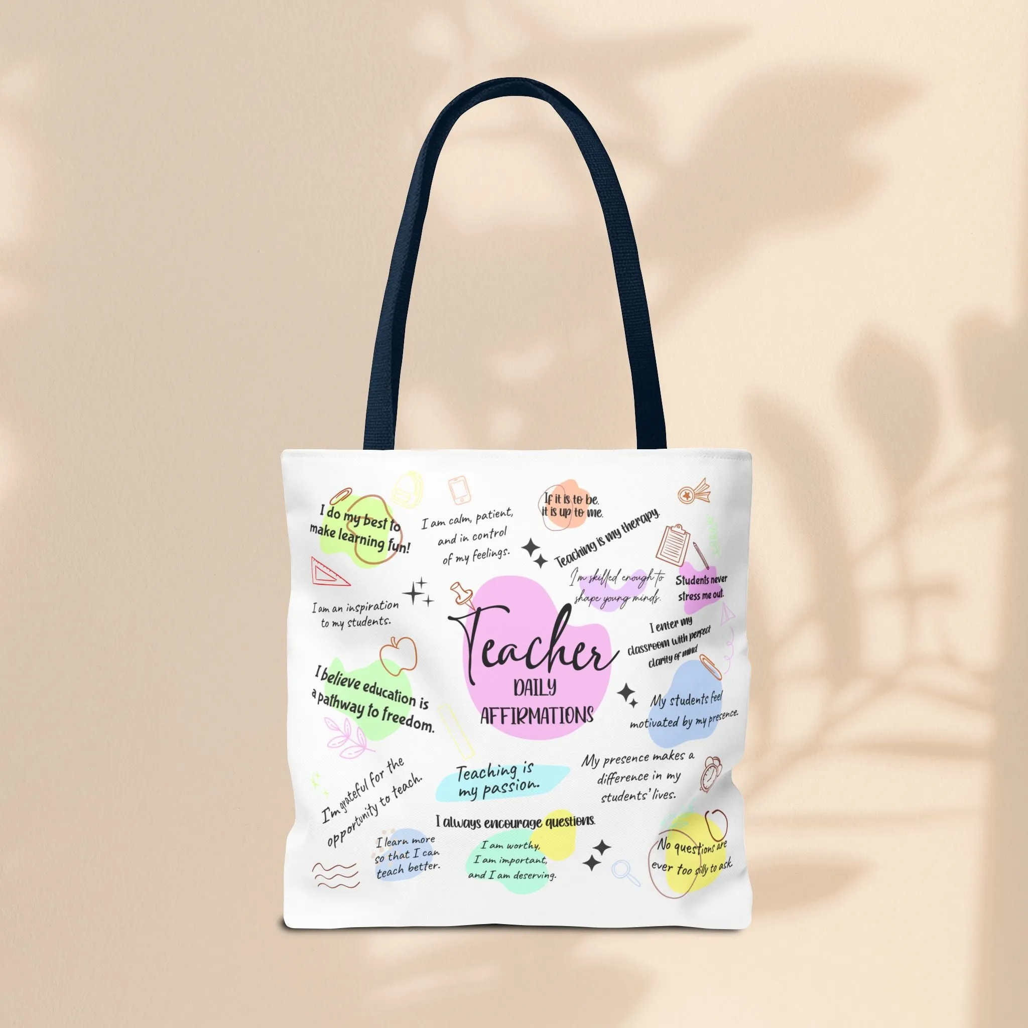 Tote Bag  - Teacher Daily Affirmations
