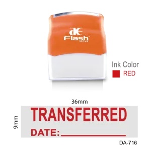 Transferred Date Stamp