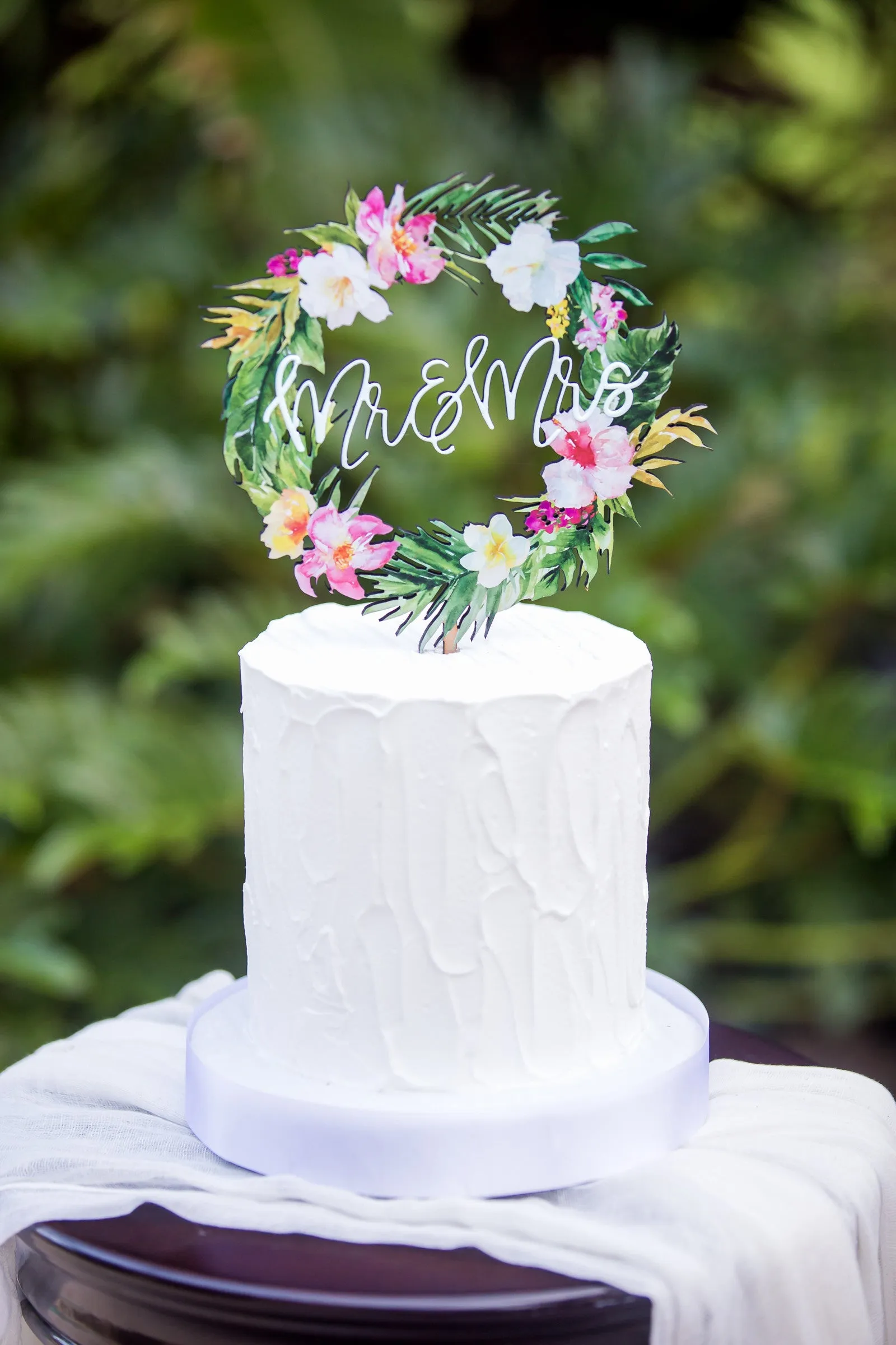 Tropical Cake Topper