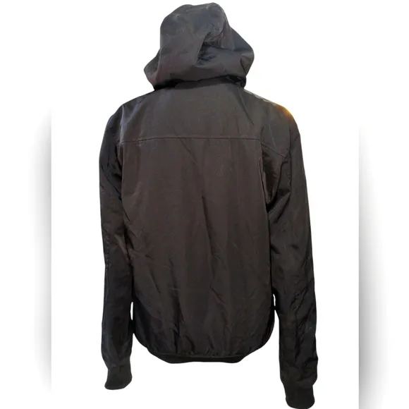 Truth Black (red) Convertible Bomber Jacket, Size Small