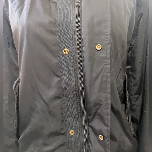Truth Black (red) Convertible Bomber Jacket, Size Small