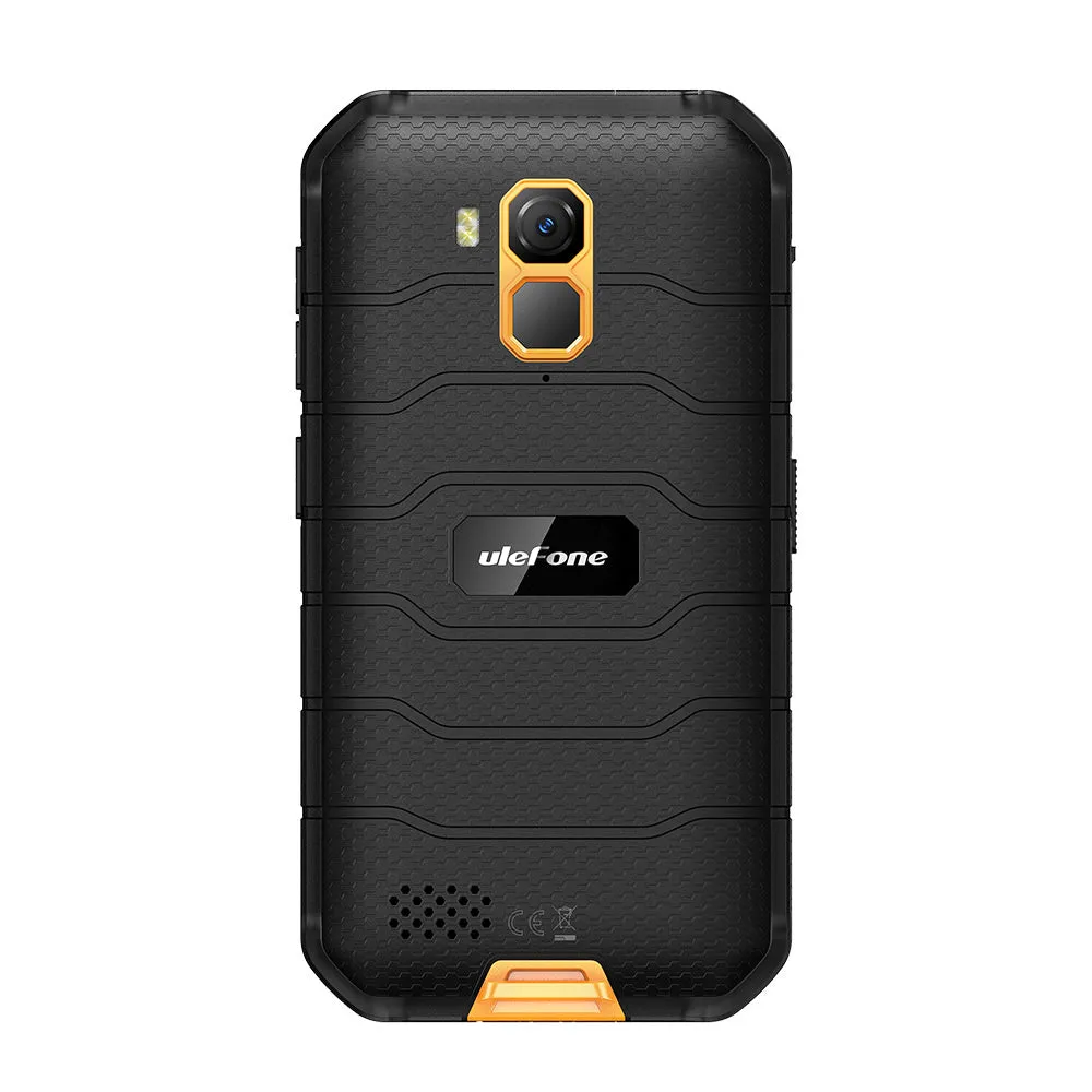 Ulefone Armor X7 5.0-inch Android10 Rugged Smartphone 2GB 16GB ip68 Quad-core Cell Phone NFC 4G LTE Mobile Phone black