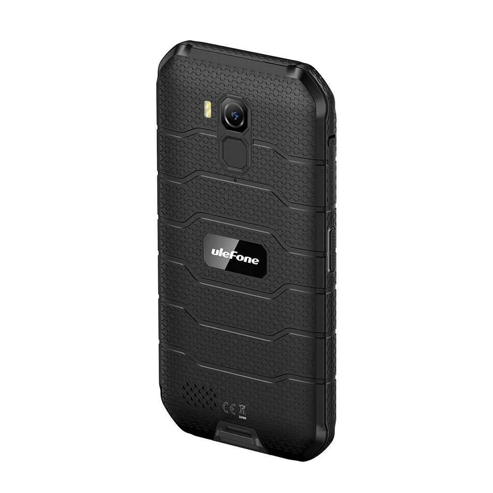 Ulefone Armor X7 5.0-inch Android10 Rugged Smartphone 2GB 16GB ip68 Quad-core Cell Phone NFC 4G LTE Mobile Phone black