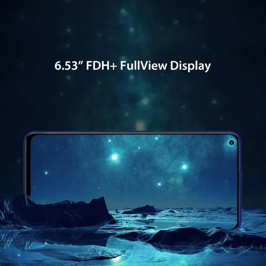 UMIDIGI F2 Android 10 6.53""FHD 6GB 128GB 48MP Smartphone black