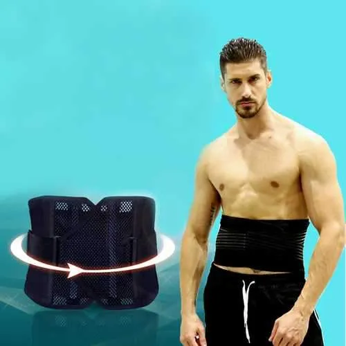 Unisex Sport Protector Waist Strap Lossing Weigh Belt