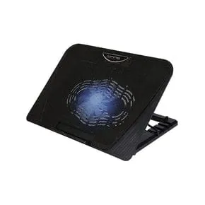 UNNO TECKNO Laptop Cooling Fan Level 5 Laptop cooling system with a grid surface that provides more air circulation around your device - NC6130BK