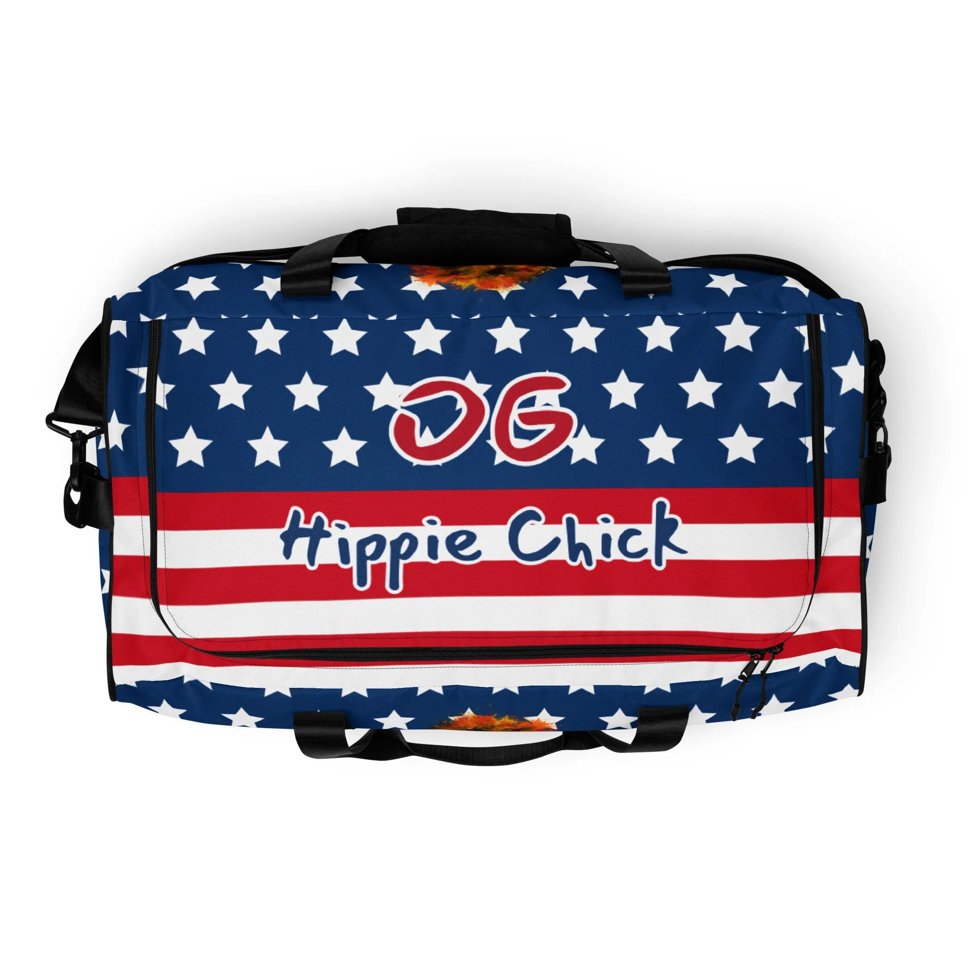 USA Duffle Bag - OG Hippie Chick