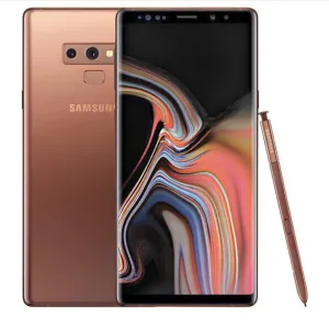 Used Samsung Galaxy Note9 European Version Single SIM Mobile Phone 6 128GB 4000mAh NFC 4G phone brown