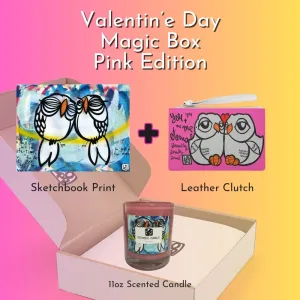 Valentine's Day Magic Box - Pink Edition 11x14" - Lebo Magic Box