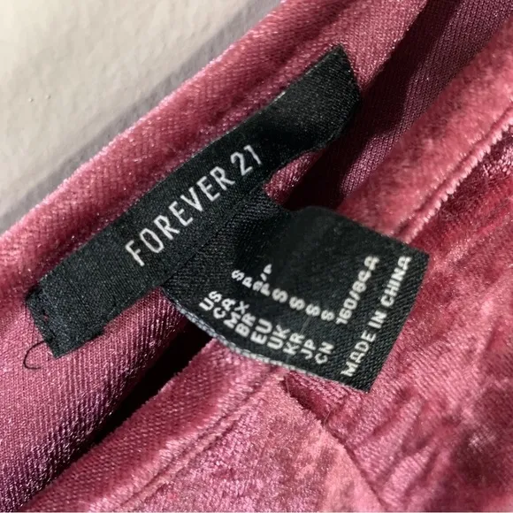 Velour skater dress mauve pink stretchy soft velvet mini coquette girl small