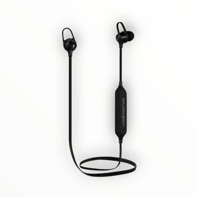 Volkano Rush 2.0 Series Bluetooth Earphones - Black