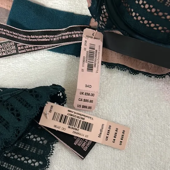 VS LUXE Bra and Panty set