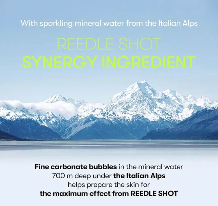 VT Reedle Shot Synergy Sparkling Toner Pad