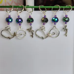 Whale of a Tail Stitch Markers