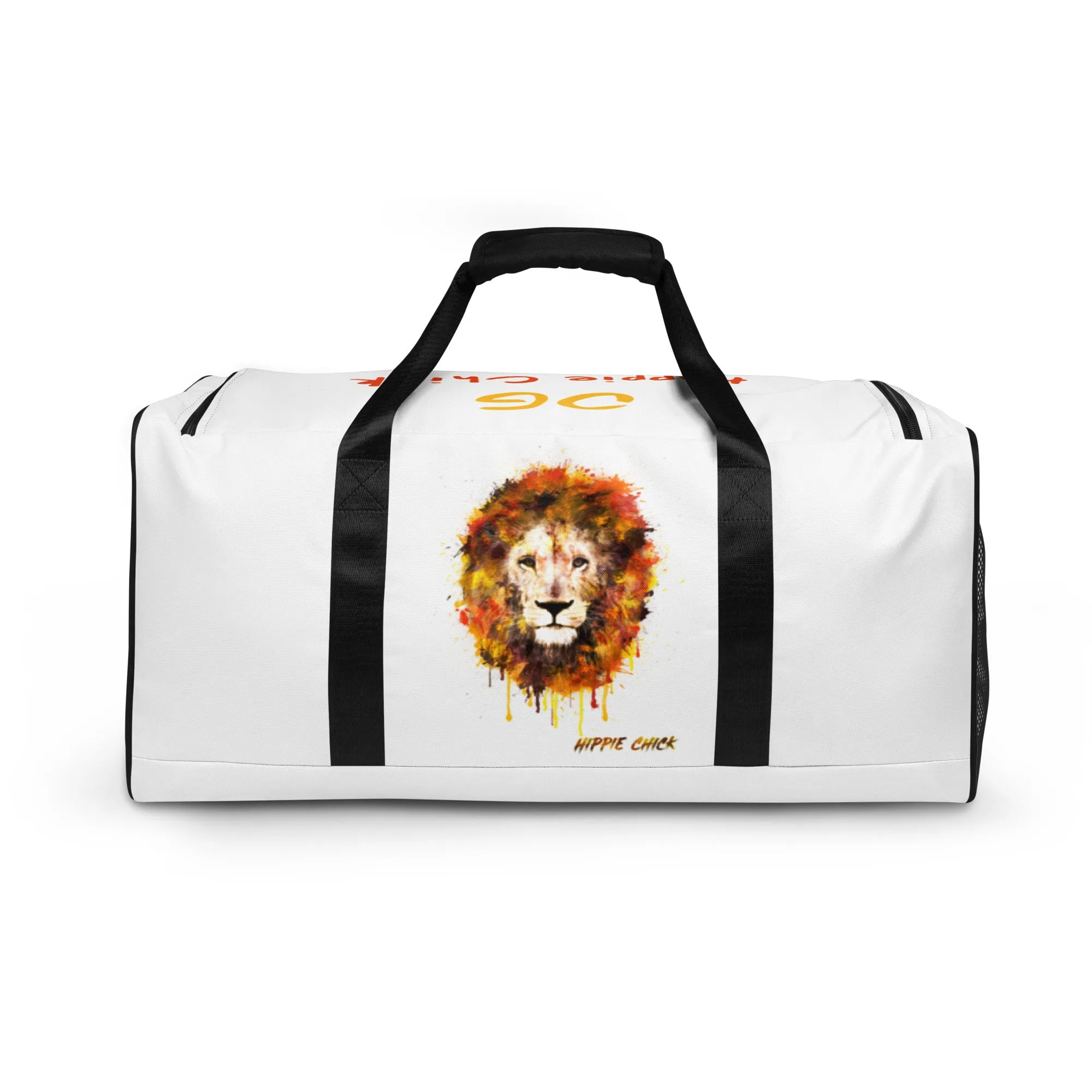 White Duffle Bag - OG Hippie Chick
