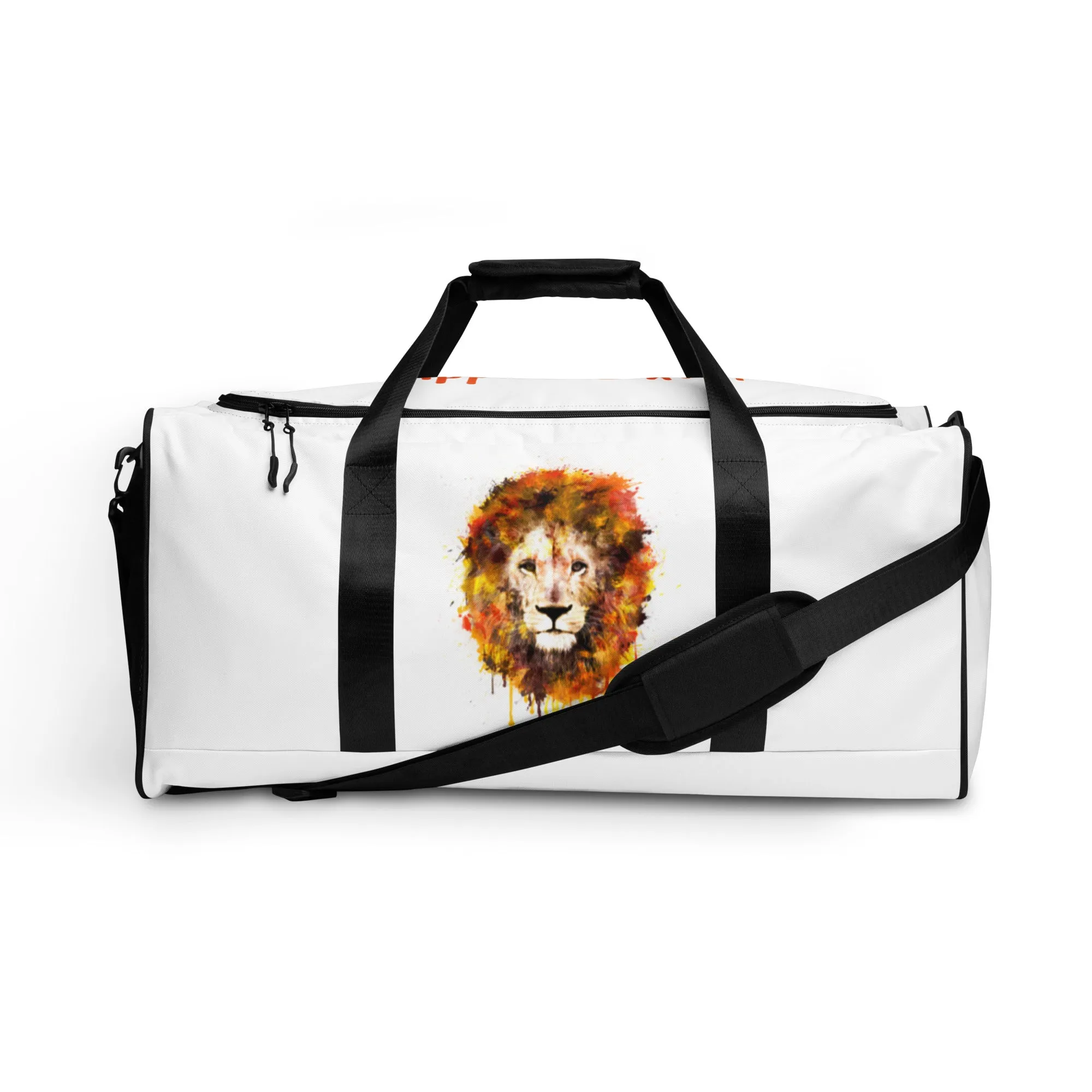 White Duffle Bag - OG Hippie Chick