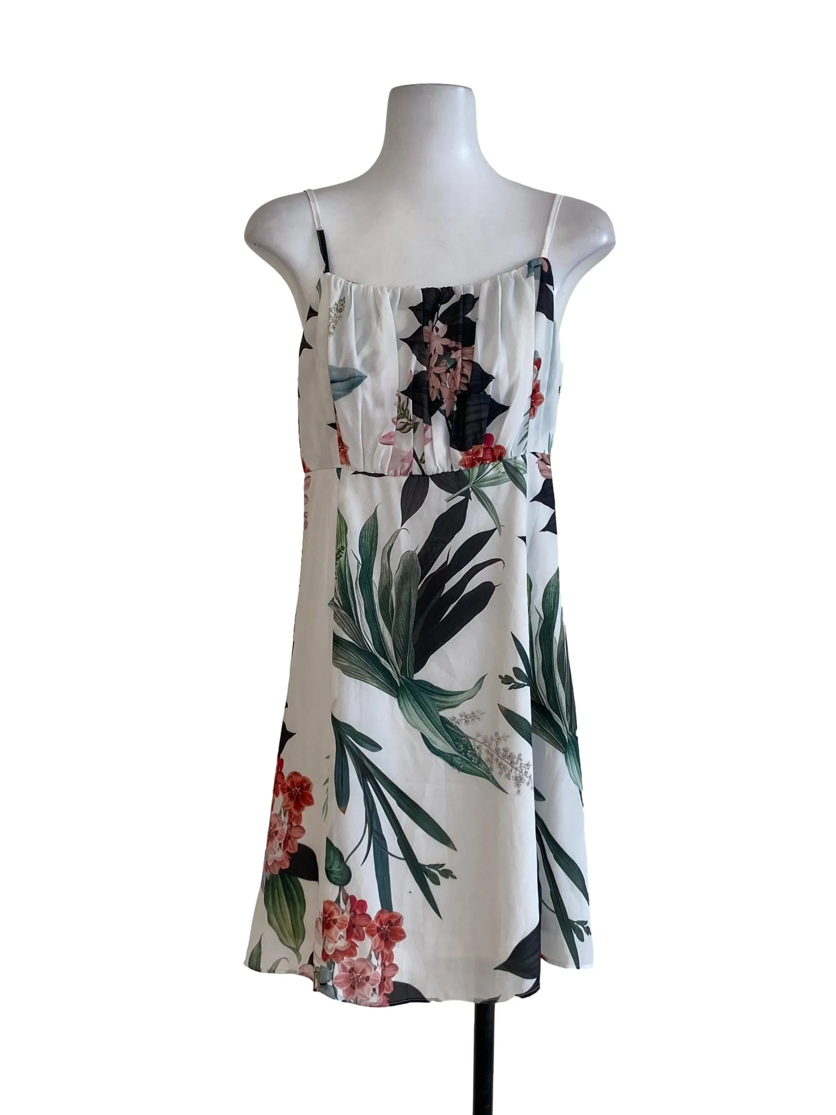 White Floral Sundress