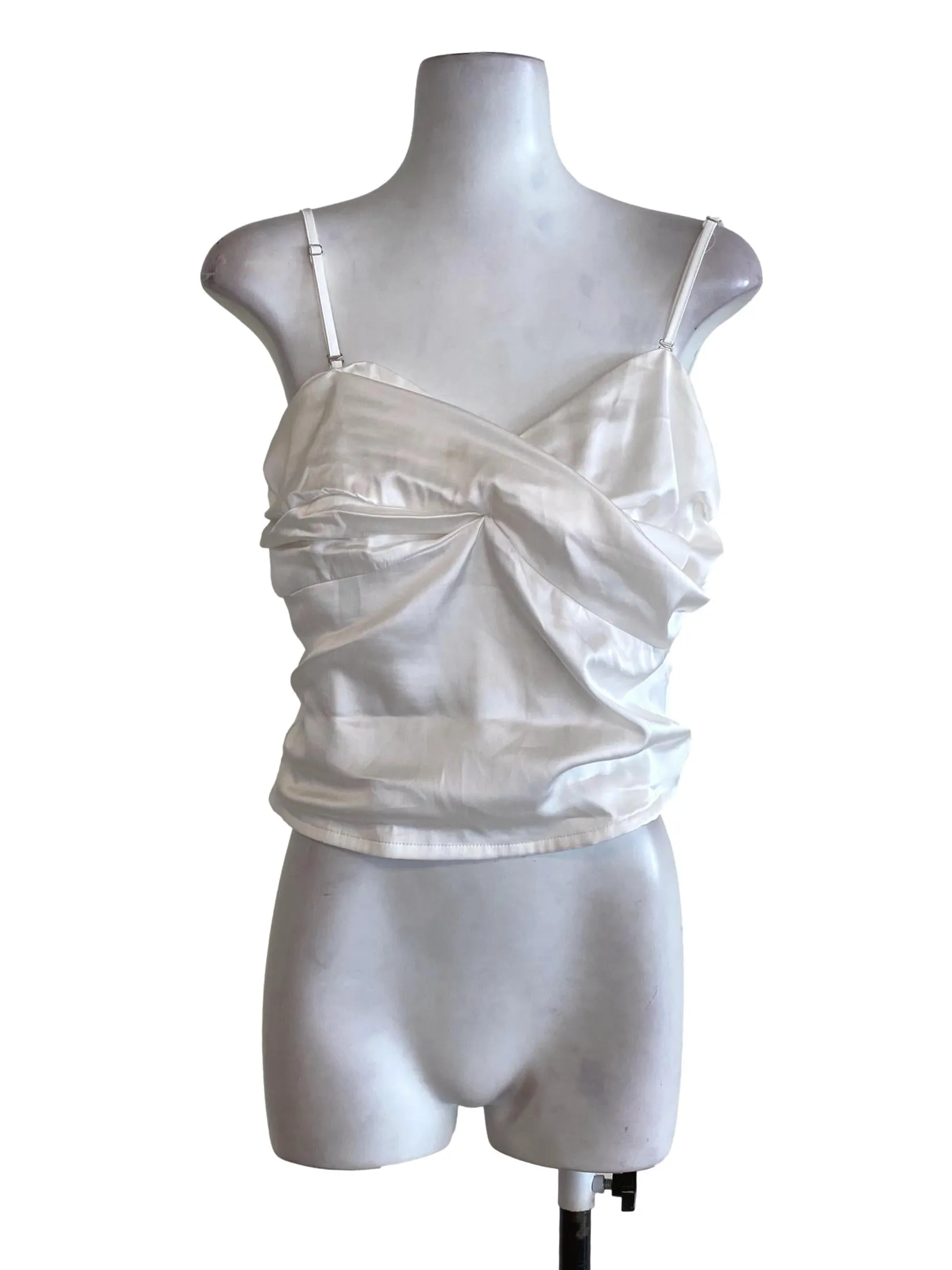 White Sweetheart Top