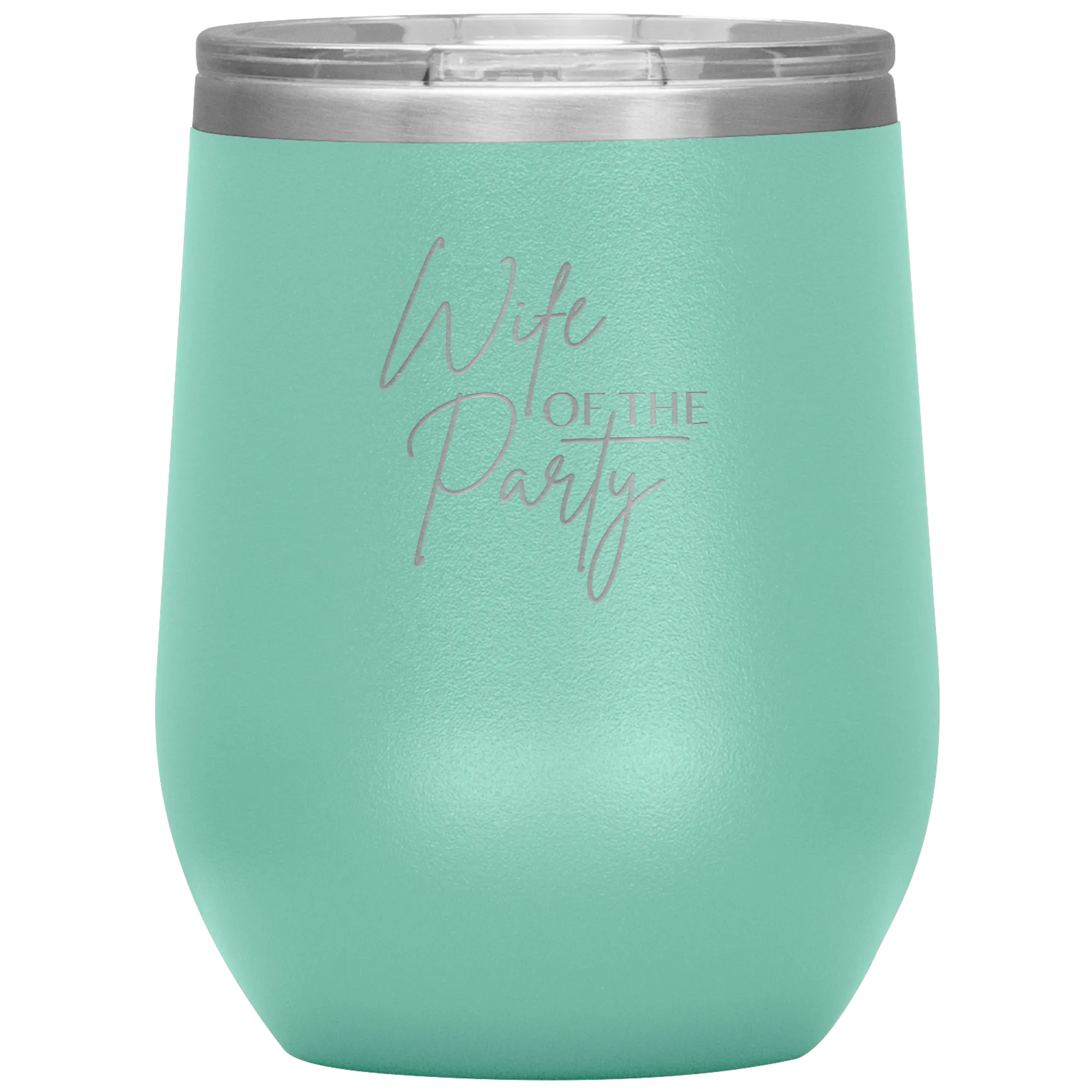 Wife of the Party Wine Tumbler