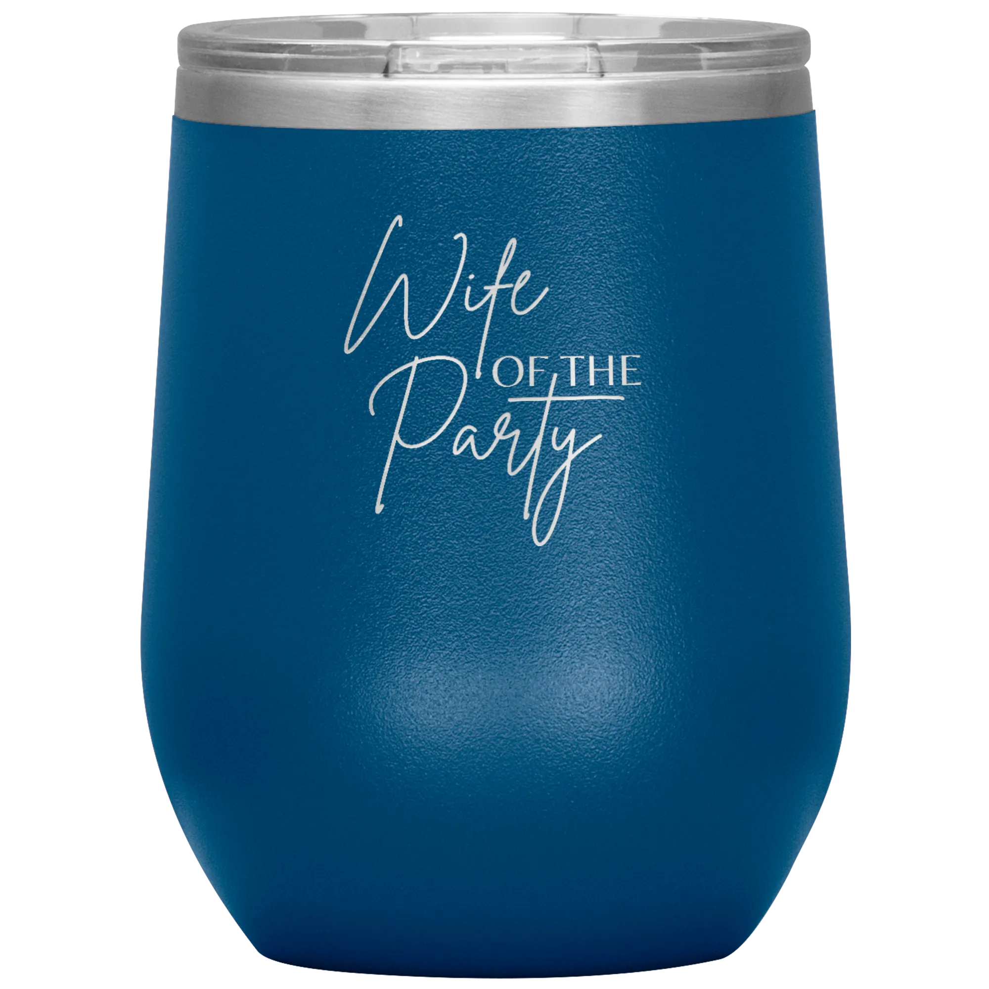 Wife of the Party Wine Tumbler