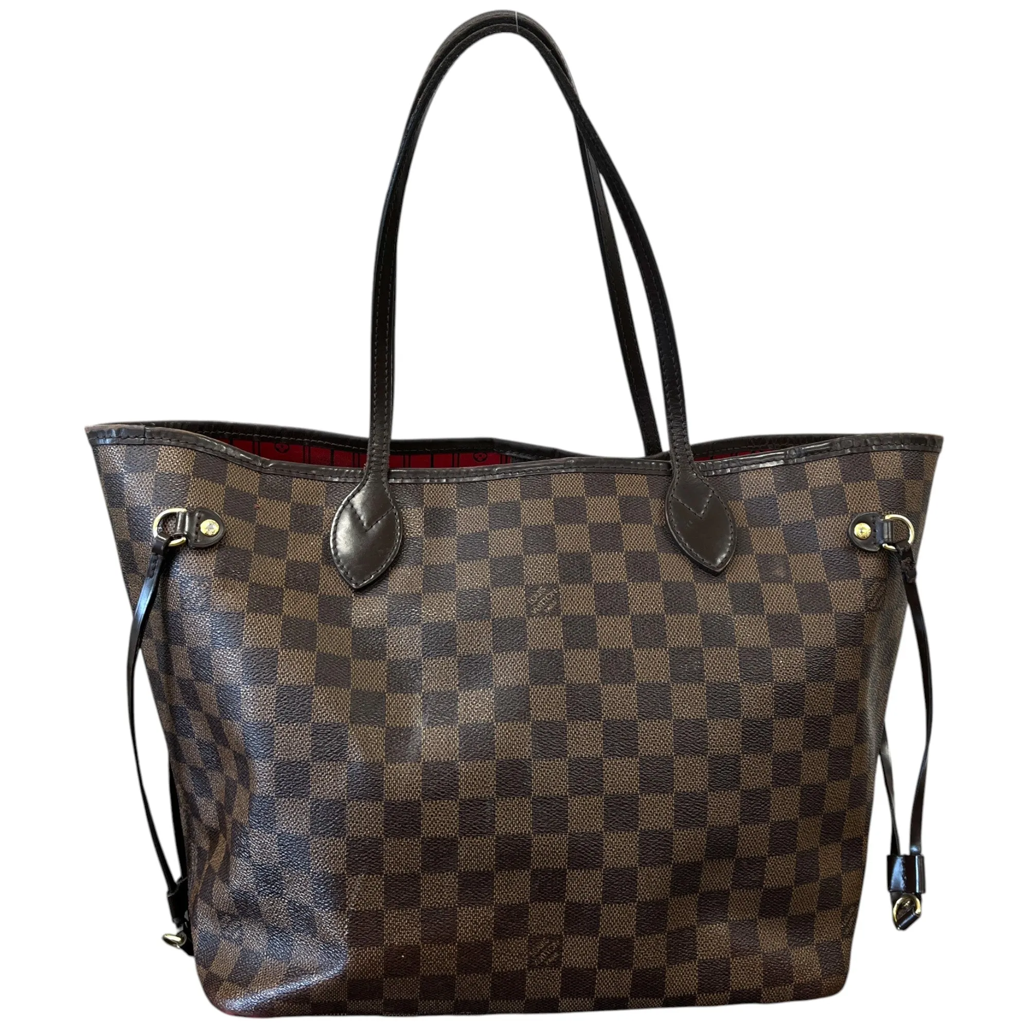 Women's Damier Neverfull Mm Tote Bag Brown