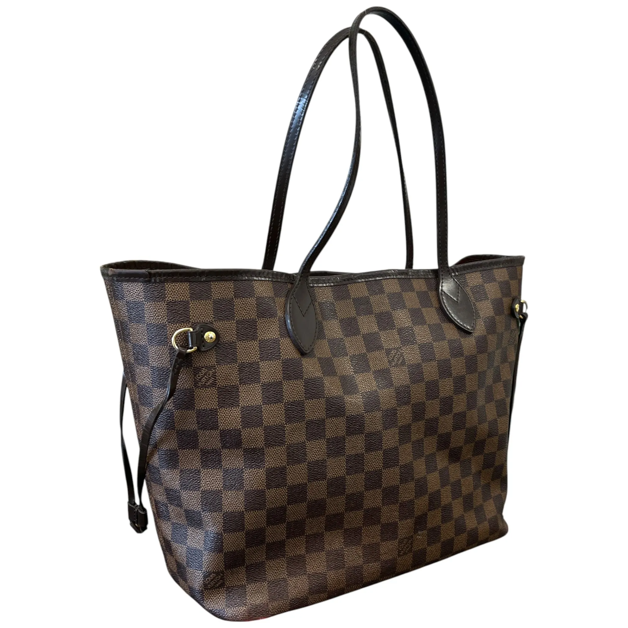 Women's Damier Neverfull Mm Tote Bag Brown