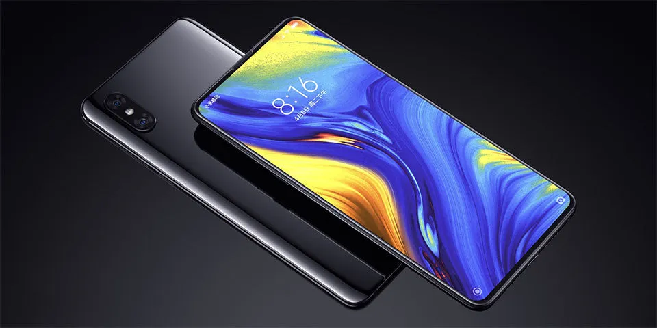 Xiaomi Mi Mix 3 Smartphone 6GB 128GB Snapdragon 845 Octa Core  24.0MP Front Camera Wireless Charging  Black