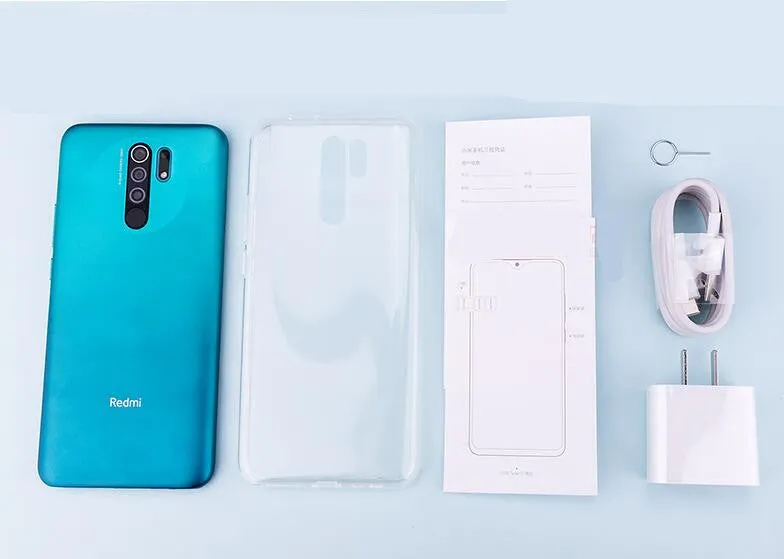 Xiaomi Redmi 9 global rom Smartphone  6.53"" Display 5020mAh Battery Redmi9 Mobile Phone green_4 64G