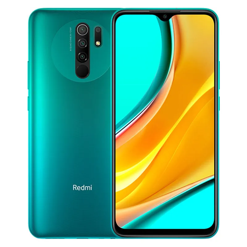 Xiaomi Redmi 9 global rom Smartphone  6.53"" Display 5020mAh Battery Redmi9 Mobile Phone green_4 64G