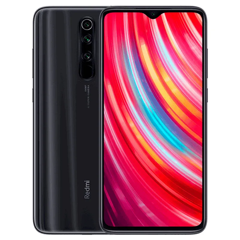 Xiaomi Redmi Note 8 Pro Smartphone MTK Heilo G90T 18W Quick Charge 64MP Camera 4500 mAh NFC 6.53"" Electro-optic gray_6 128G