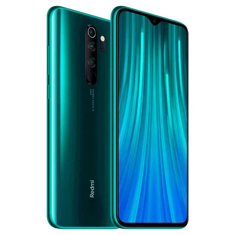 Xiaomi Redmi Note 8 Pro Smartphone MTK Heilo G90T 18W Quick Charge 64MP Camera 4500 mAh NFC 6.53"" Electro-optic gray_6 128G