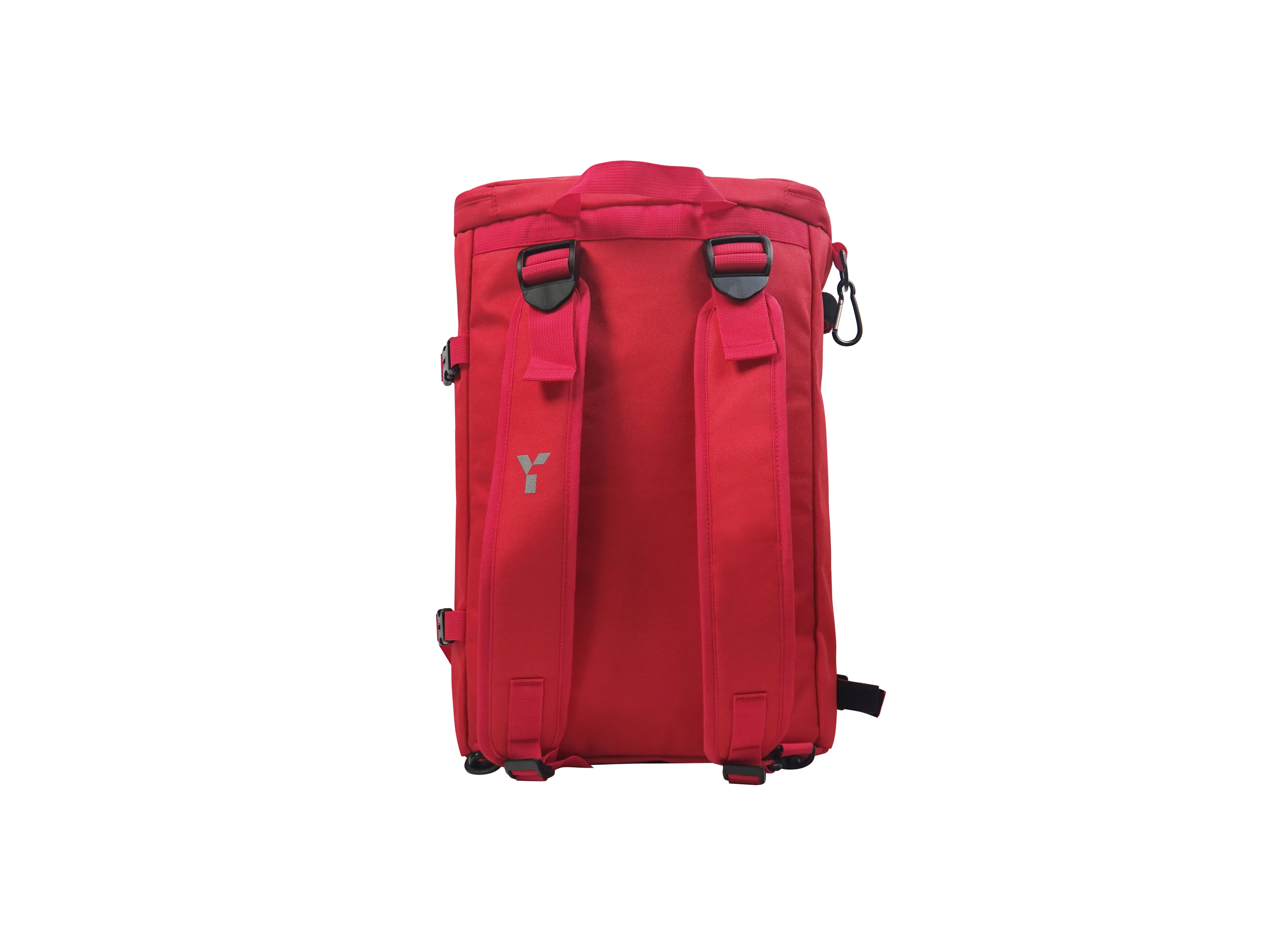 Y1 Accra Canvas Backpack - Red