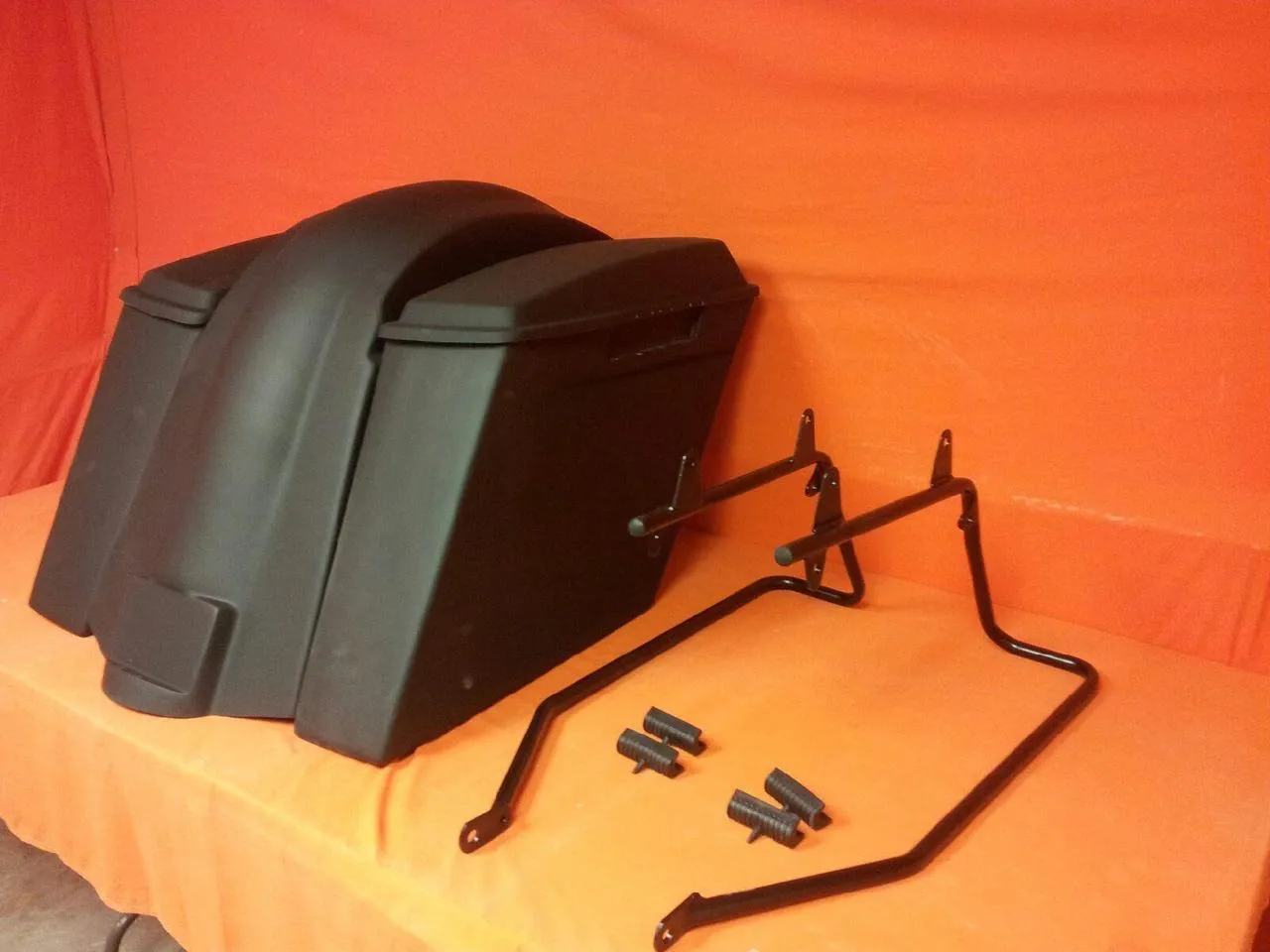 Yamaha Roadstar 1999-2007 Extended 6" Stretched Saddlebags w/ Lids and Rear Fender