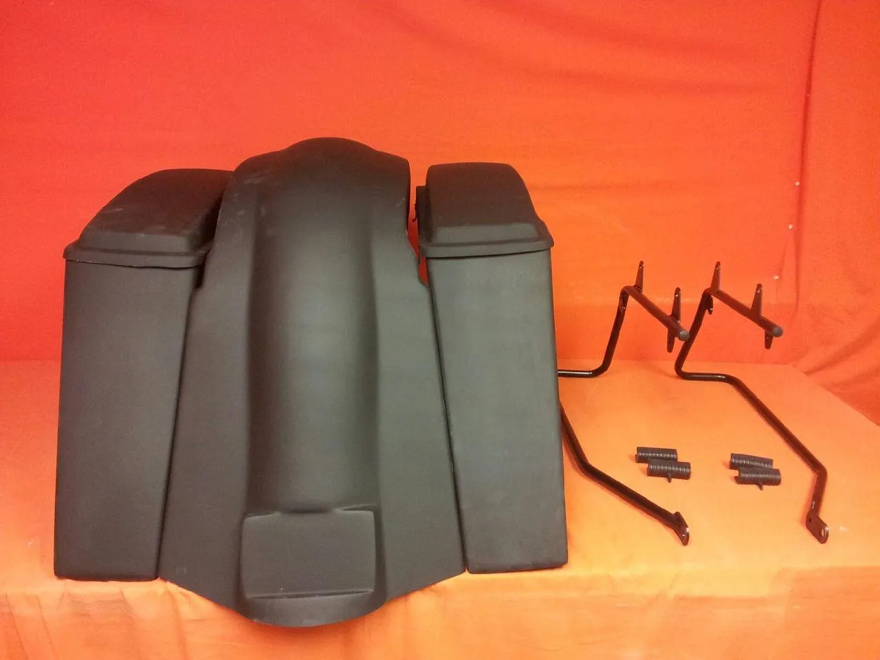 Yamaha Roadstar 1999-2007 Extended 6" Stretched Saddlebags w/ Lids and Rear Fender