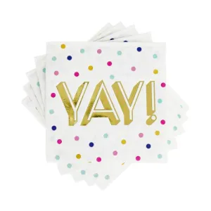 YAY Cocktail Napkins