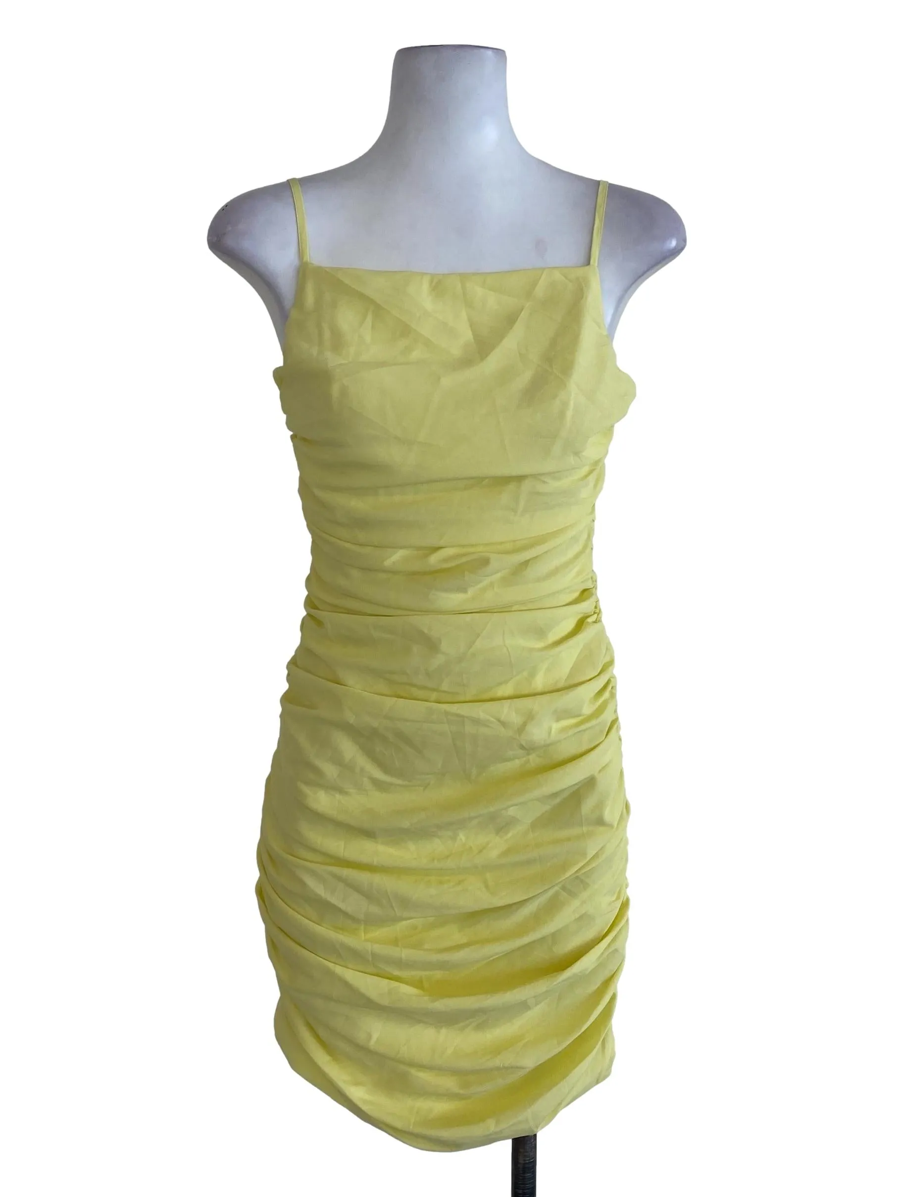 Yellow Bodycon Dress