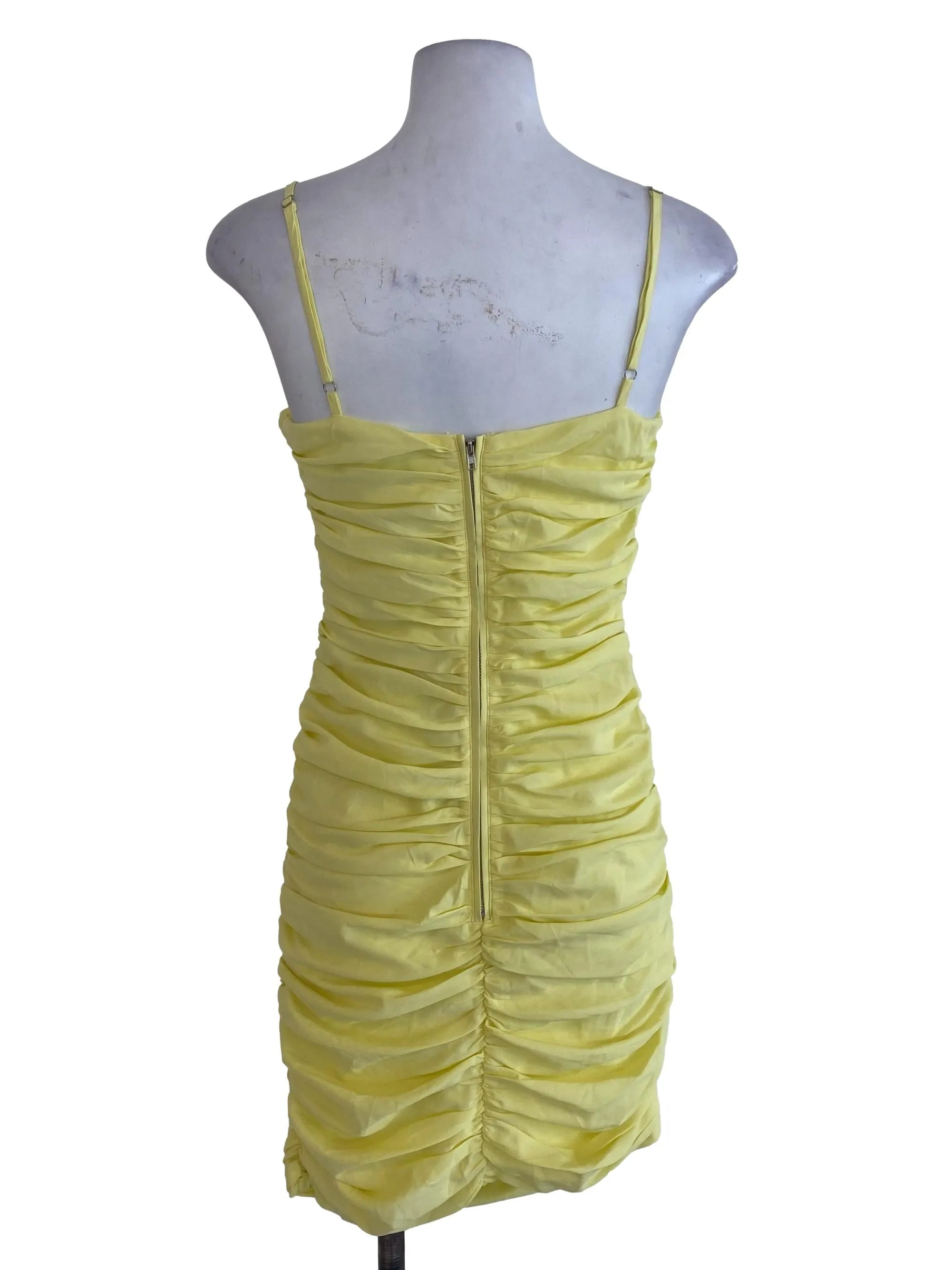 Yellow Bodycon Dress