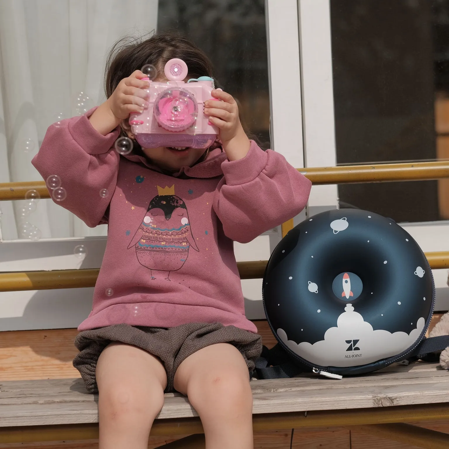 Zoyzoii Donut Series Backpack - Space Battleship